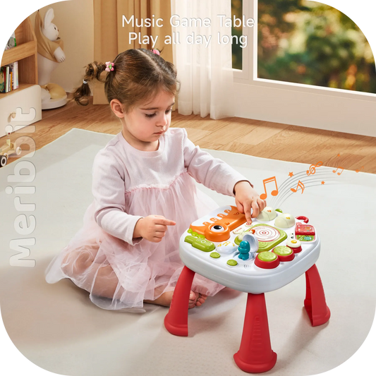 7-in-1 Baby Activity Table – Multi-Functional Infant Play & Learning Table