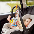 <tc>Giraffe/Zebra-Rassel aus Plüsch mit Beißring für Babys</tc>