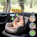 Detachable hanging toys for interactive stroller play