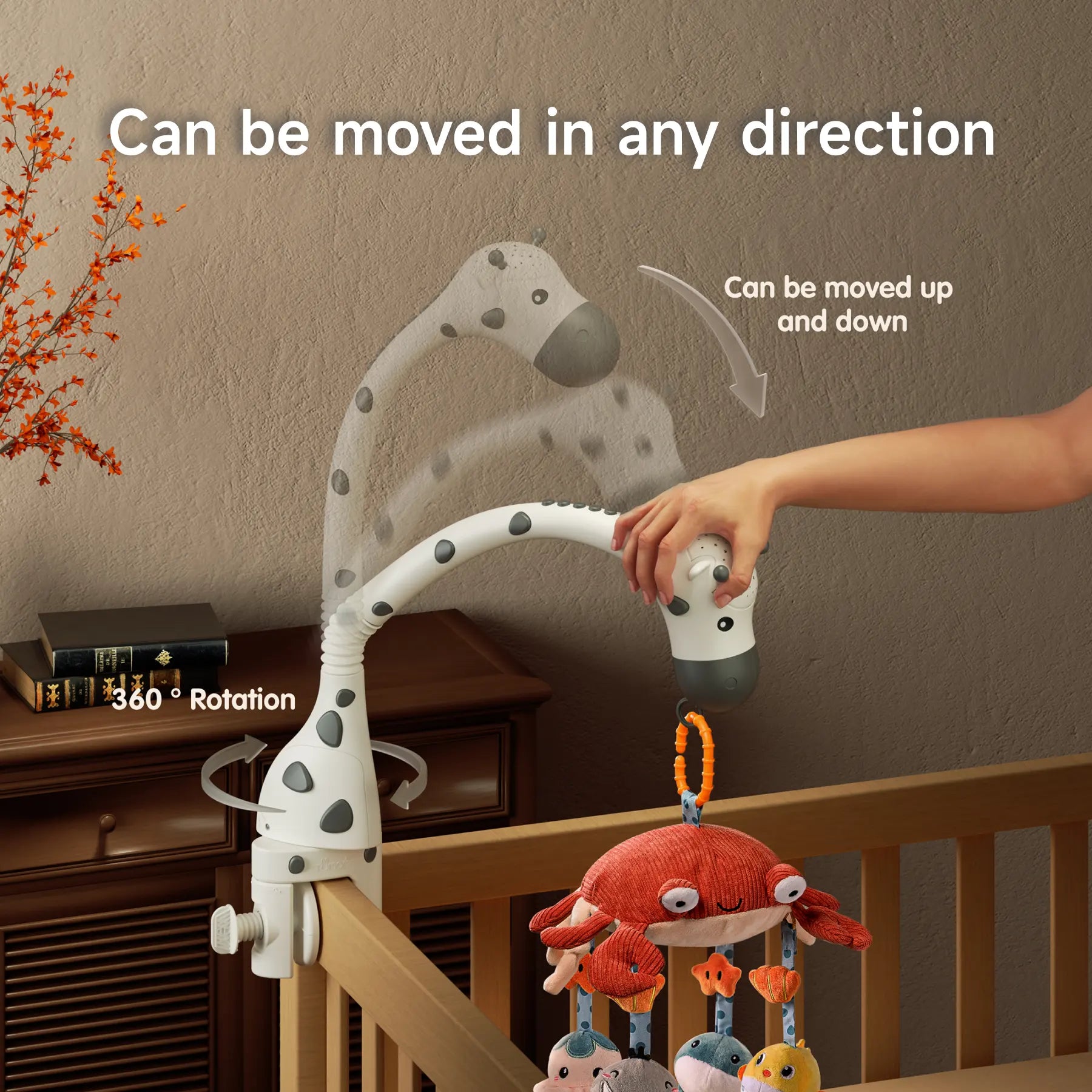 <tc>Musik-Mobile für Babys mit Lichtprojektion</tc>