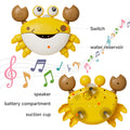 <tc>Badewannenspielzeug Krabbe mit Musik und Seifenblasen</tc>