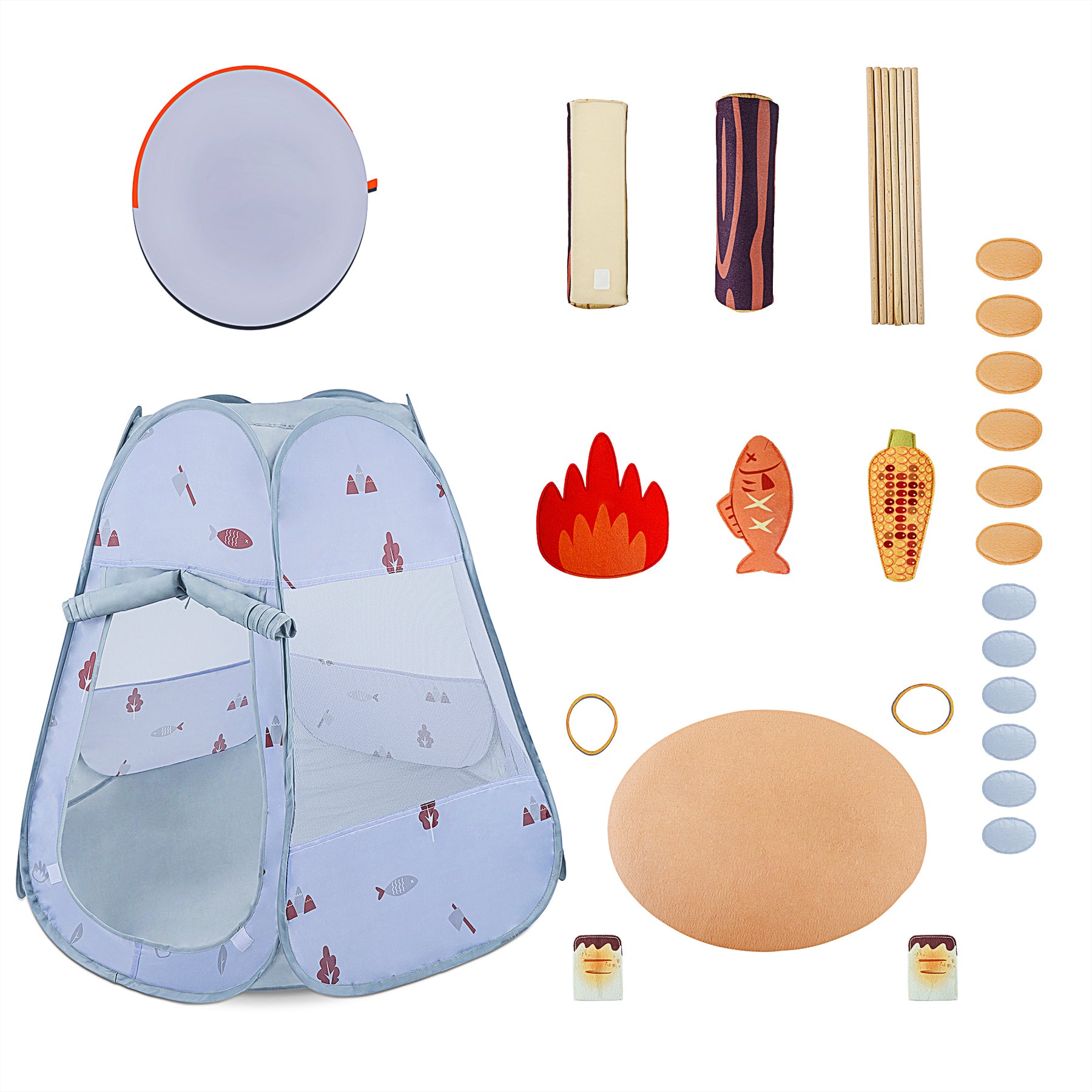 Kinder Camping -Rollenspiele Kostüm Set - tun Sie spielen Spielzeug spielen