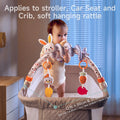 Bunny Plush Spiral Car Seat Toy Set - Interactive, Safe