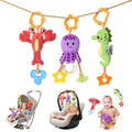 <tc>Babyschale Spielzeug mit Rassel und Beißring</tc>