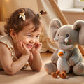 Interactive Singing and Recordable Elephant Stuffed Animal