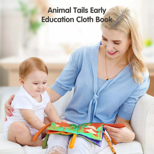 <tc>Knisterbuch für Babys – Weiches Fühlbuch mit Tiermotiven & Lustigen Tier-Schwänzen</tc>